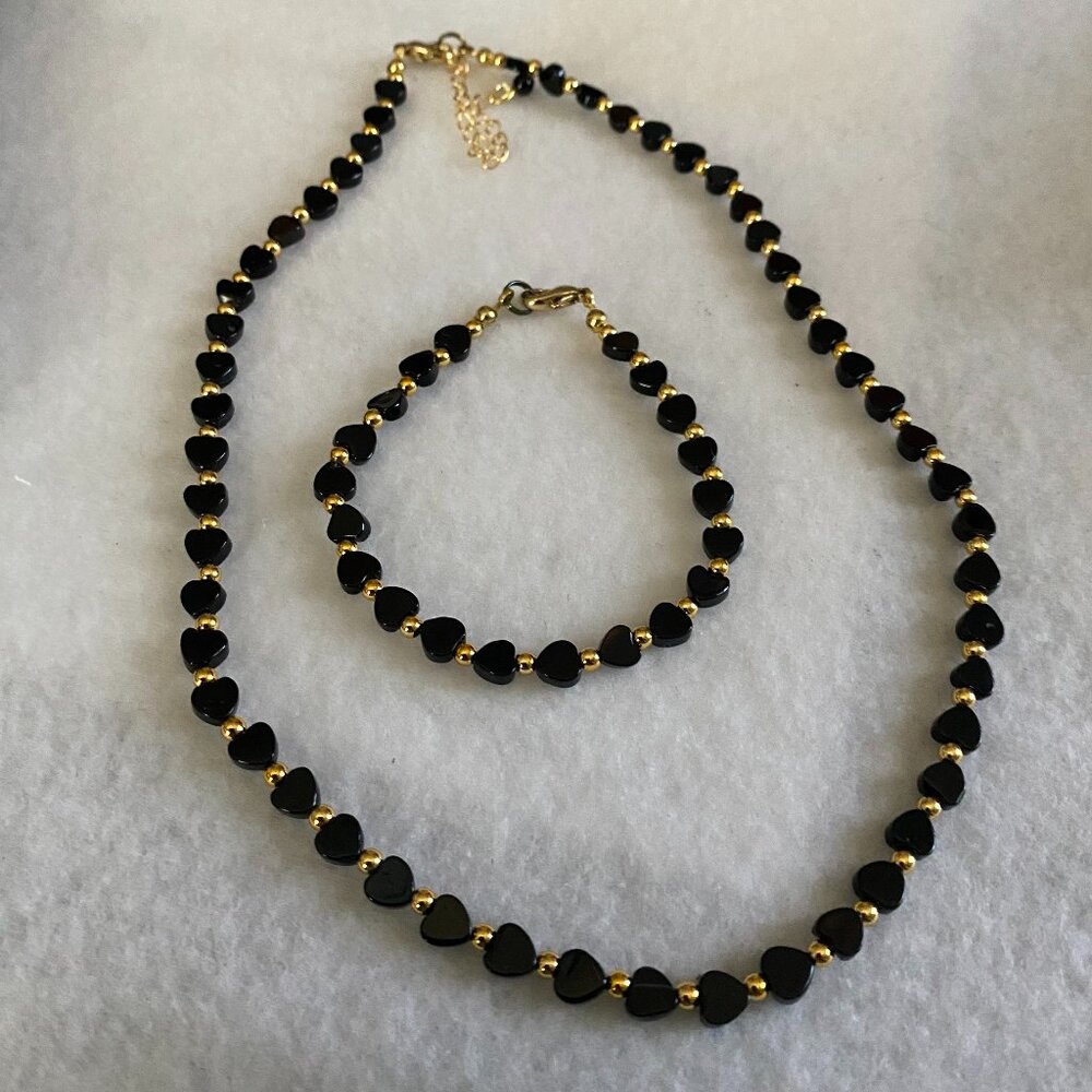 Necklace with bracelet
